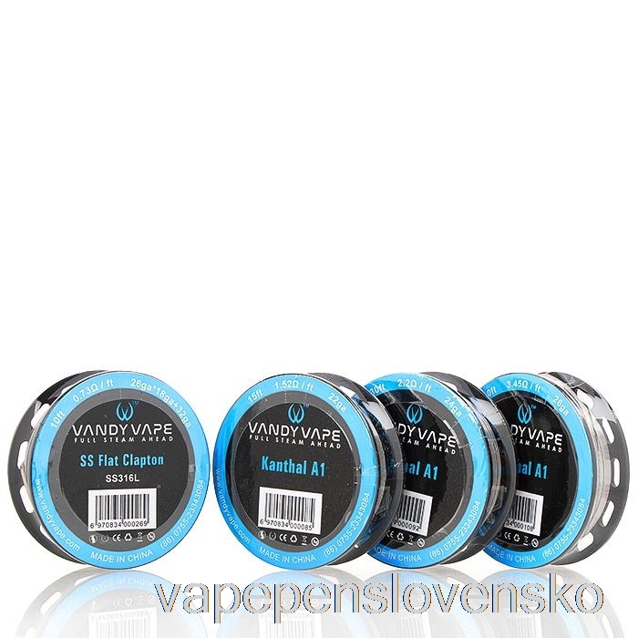 Vandy Vape Speciality Wire Spools Ka1 Fused Clapton - 24ga*2(=)+32ga - 10ft - 1,16ohm Vape Slovensko